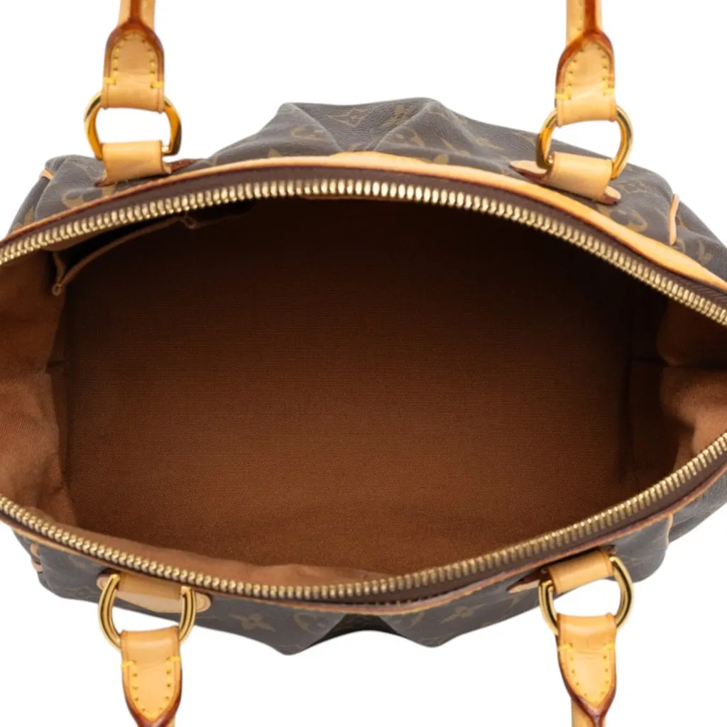 Louis Vuitton Monogram Tivoli PM Brown Canvas Good - Model View