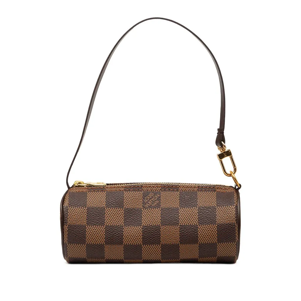 Louis Vuitton Damier Ebene Papillon Pochette Brown Very good - Front View