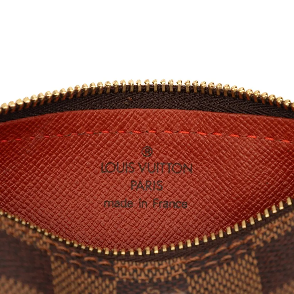 Louis Vuitton Damier Ebene Papillon Pochette Brown Very good - Box View