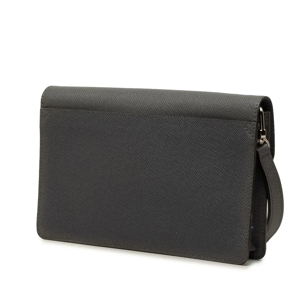 Louis Vuitton Taiga Neo Belaia Clutch MultiColor Leather Very good - Back View