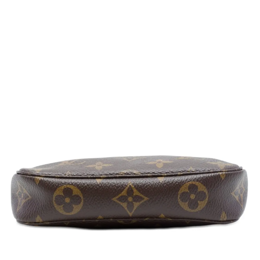 Louis Vuitton Monogram Mini Pochette Accessoires Brown Very good - Inside View