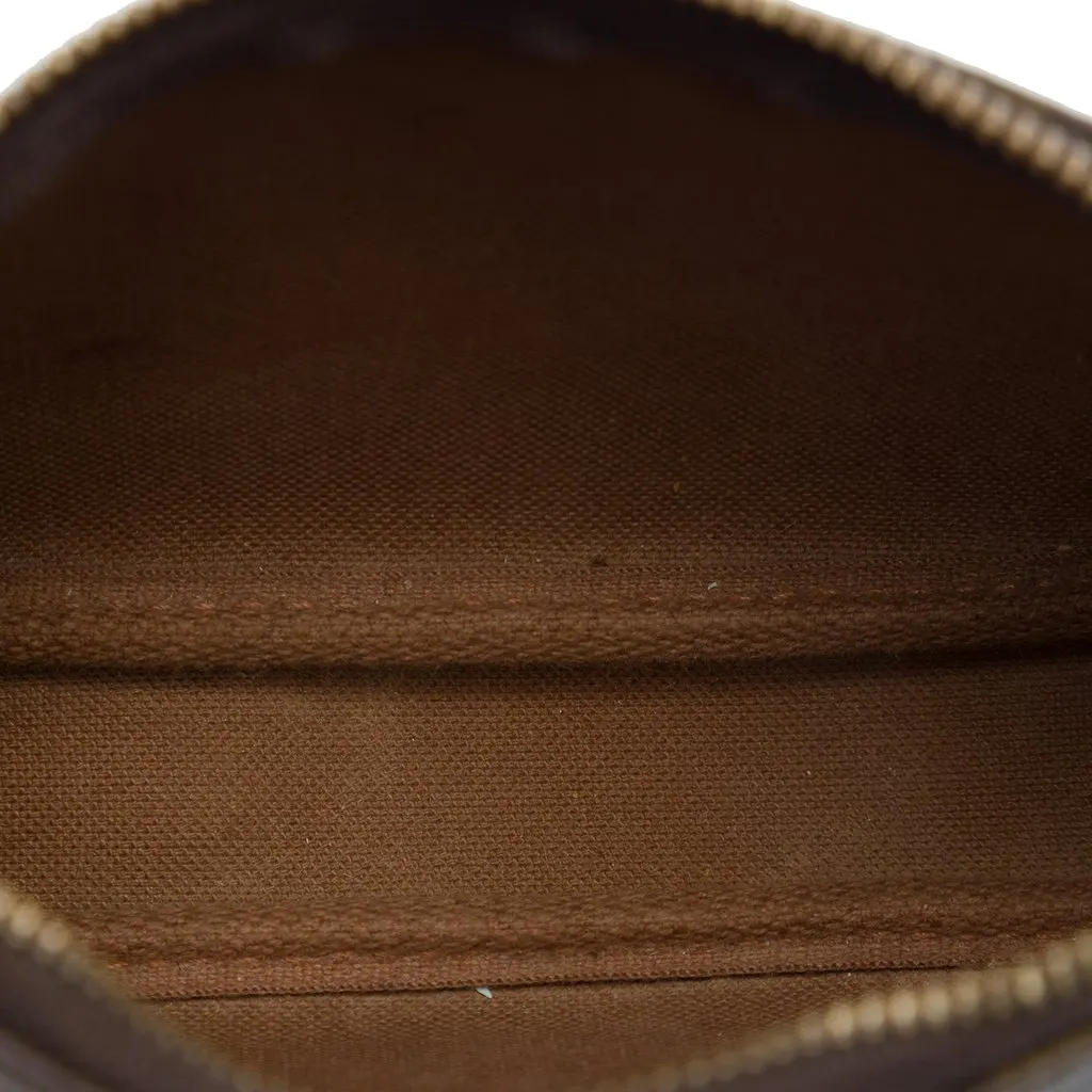 Louis Vuitton Monogram Mini Pochette Accessoires Brown Very good - Model View