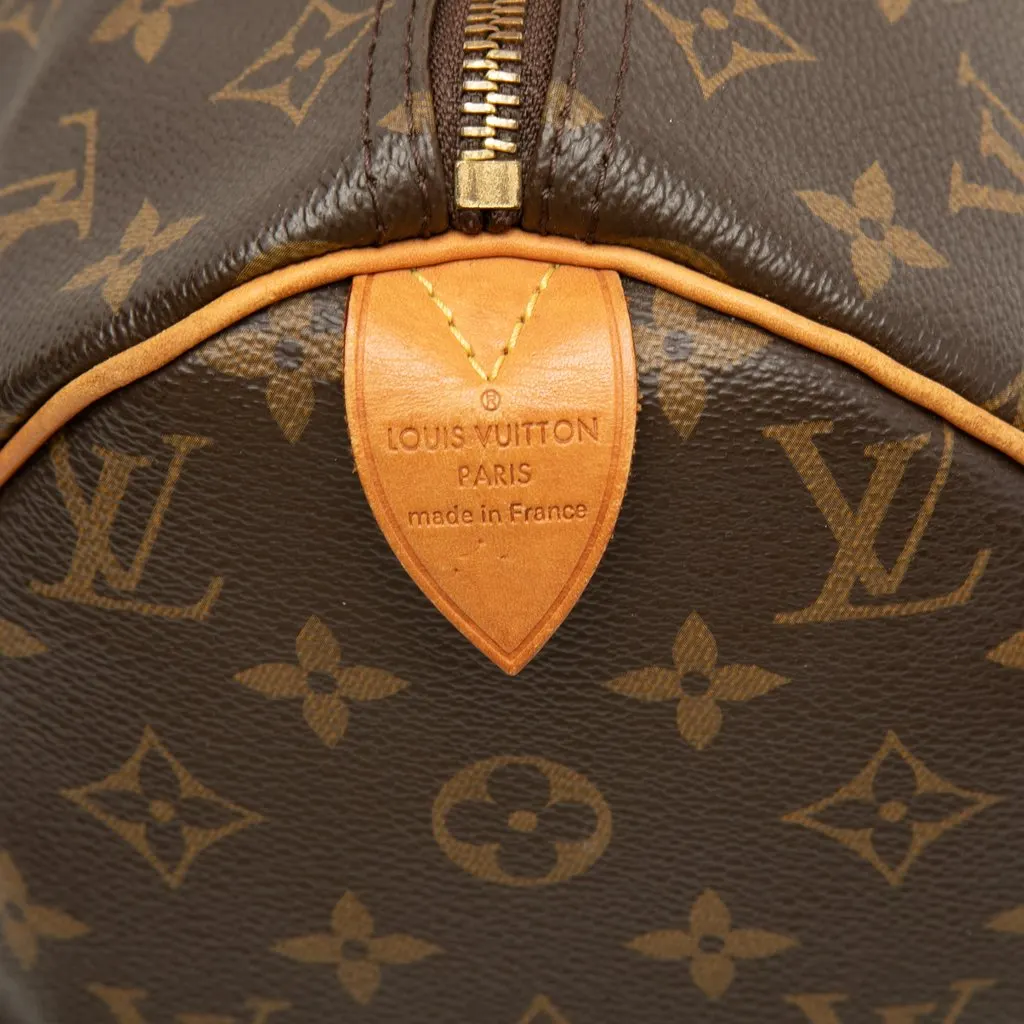 Louis Vuitton Monogram Speedy 30 Brown Canvas Good - Box View
