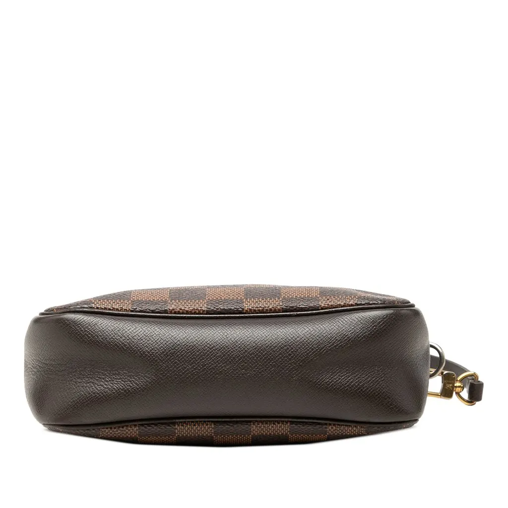 Louis Vuitton Damier Ebene Trousse Pochette Brown Canvas Very good - Inside View