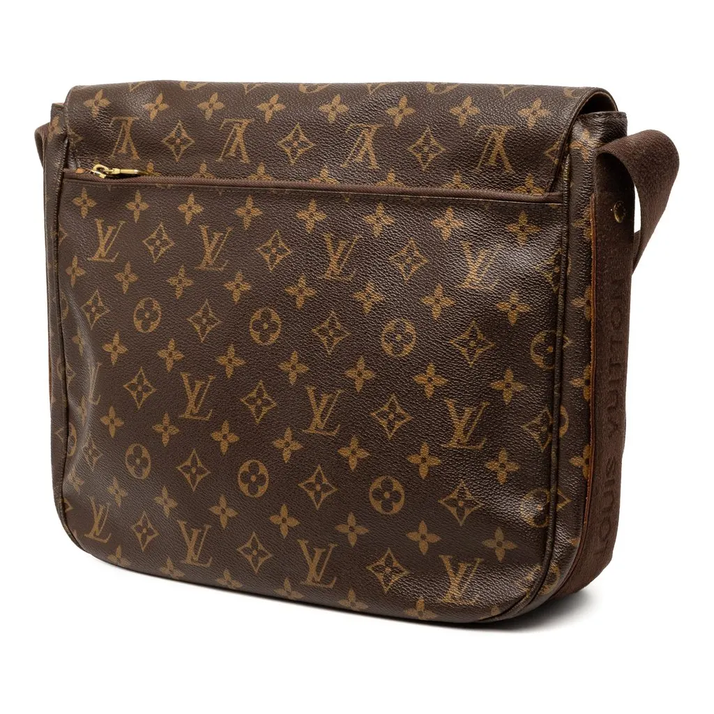 Louis Vuitton Monogram Beaubourg Messenger MM Brown Very good - Back View