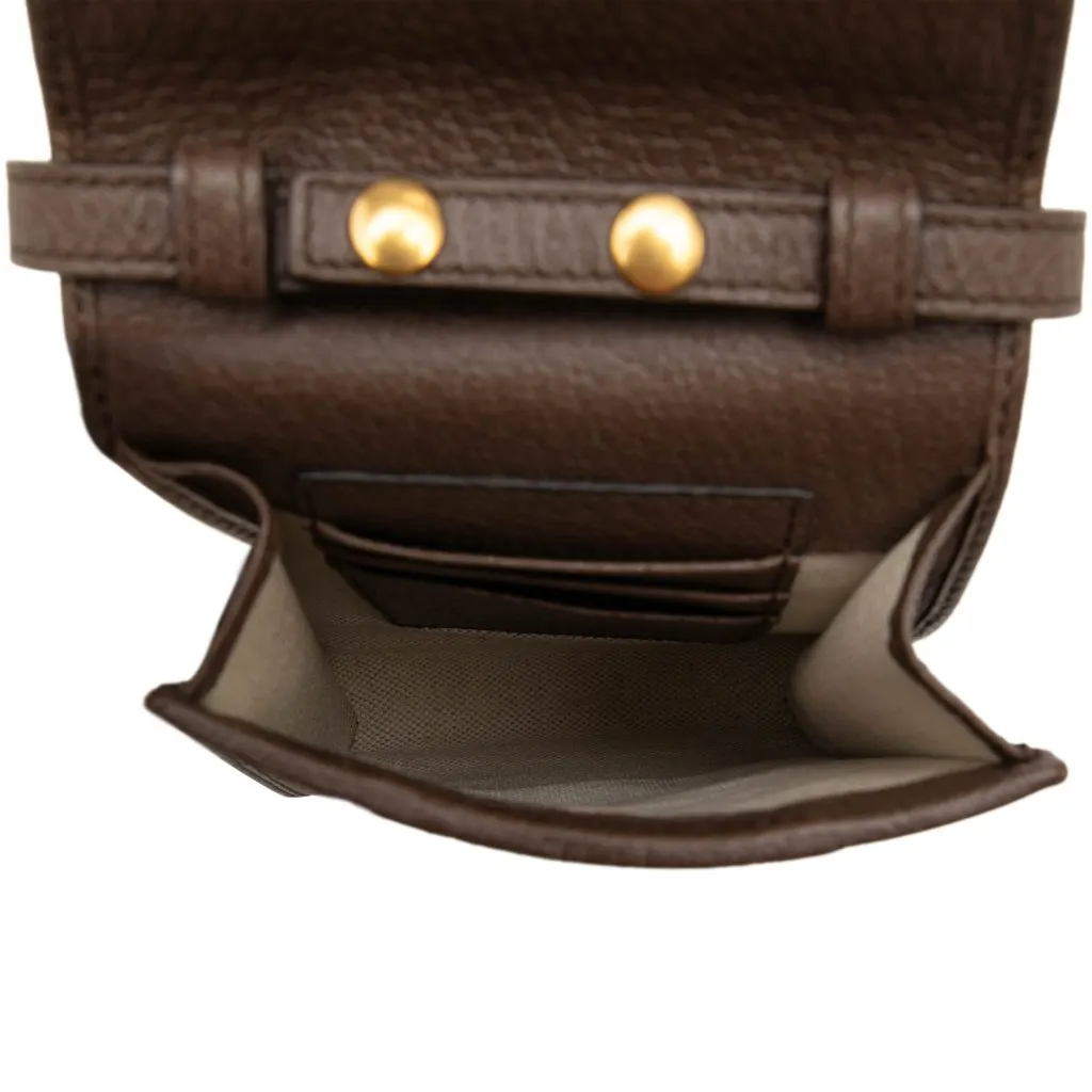 Gucci Mini GG Supreme Web Ophidia Crossbody Beige Very good - Model View