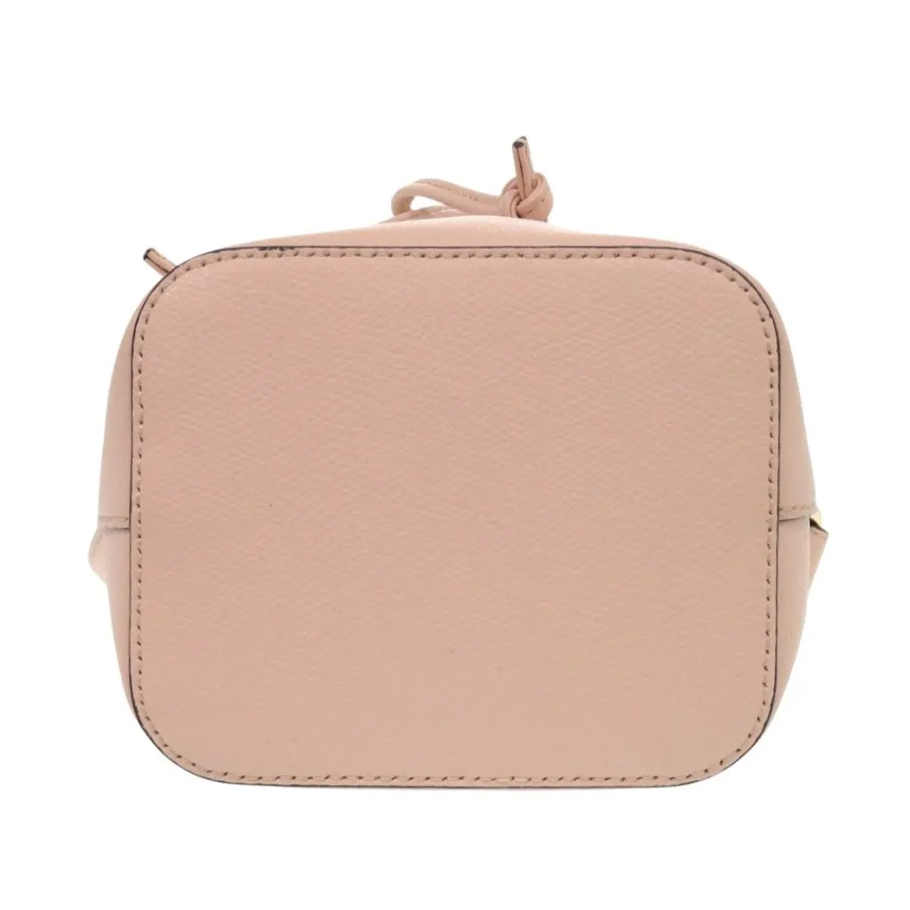 Fendi Mini Calfskin Mon Tresor Bucket Bag Pink Leather Very good - Inside View