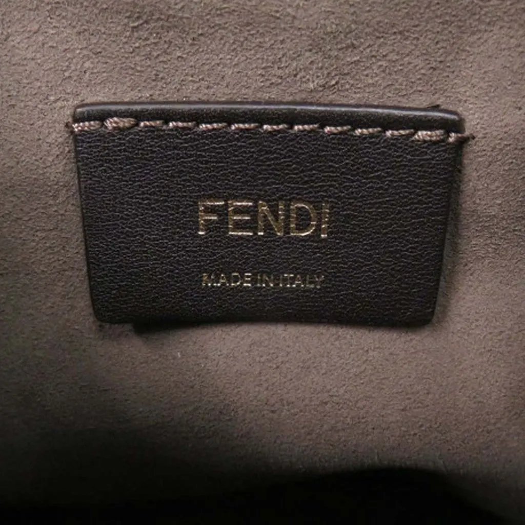 Fendi Mini Calfskin Mon Tresor Bucket Bag Pink Leather Very good - Box View