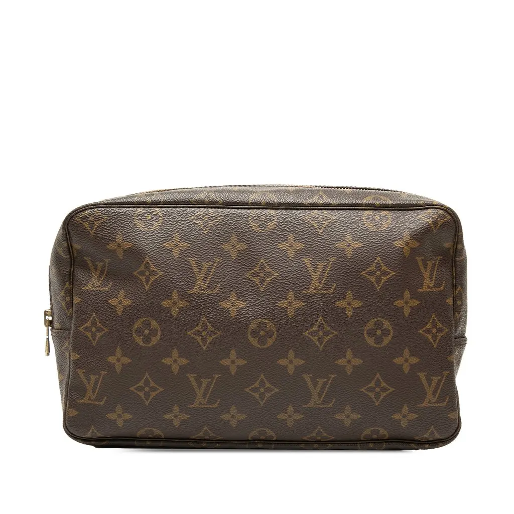 Louis Vuitton Monogram Trousse Toilette 28 Brown Very good - Front View