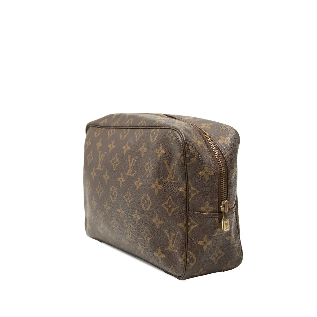 Louis Vuitton Monogram Trousse Toilette 28 Brown Very good - Back View