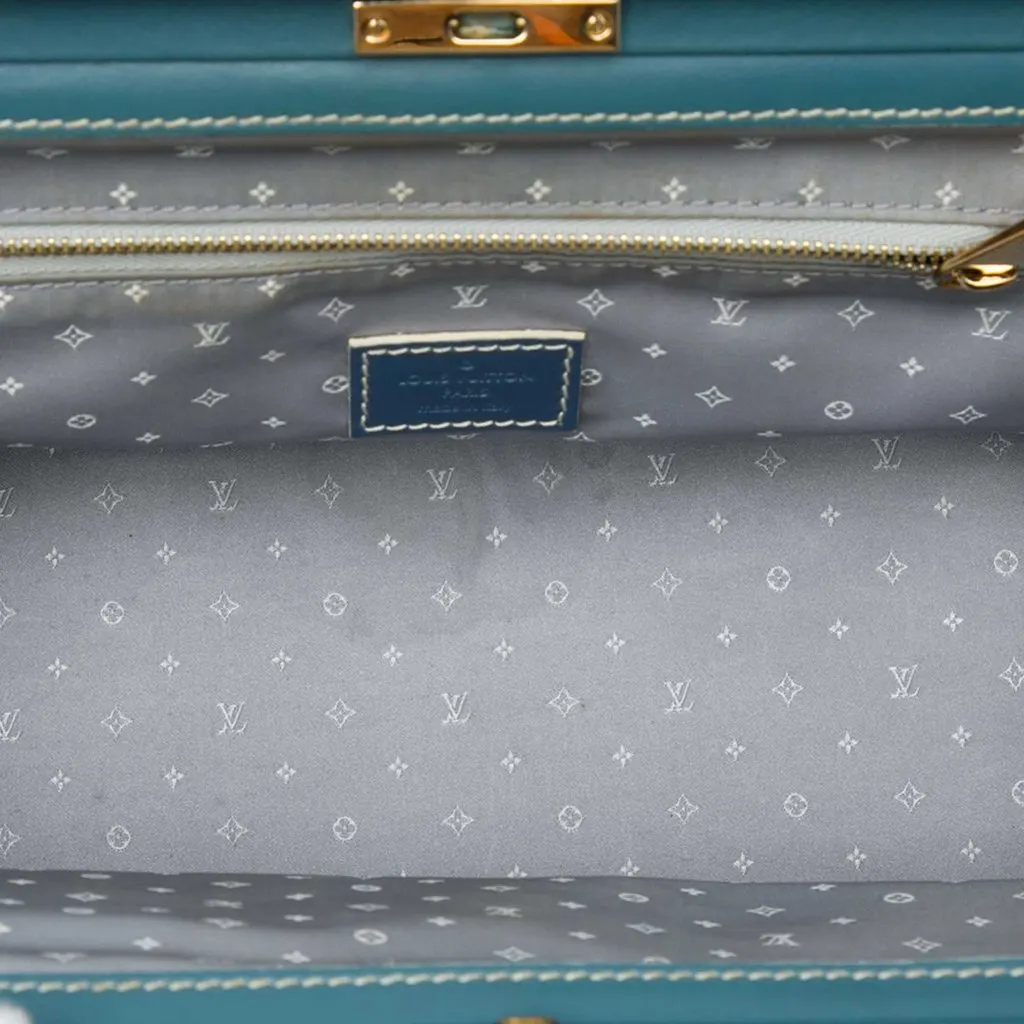 Louis Vuitton Suhali Lingenieux PM Blue Leather Very good - Model View