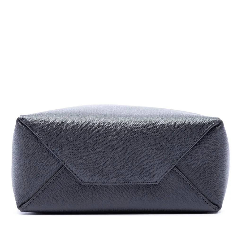 Celine Small Bicolor Grained Calfskin Vertical Cabas Tote Pink Leather Very good - Inside View