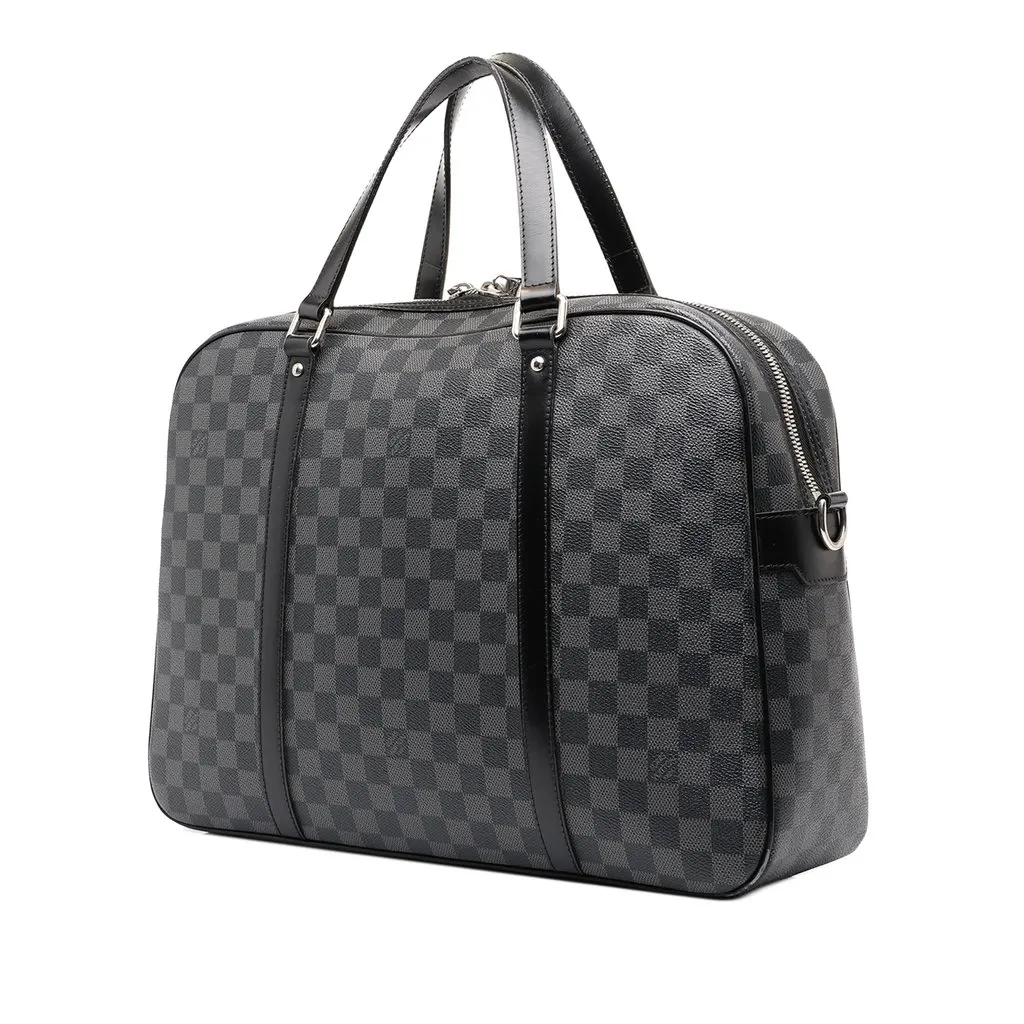 Louis Vuitton Damier Graphite Jorn Black Canvas Good - Back View
