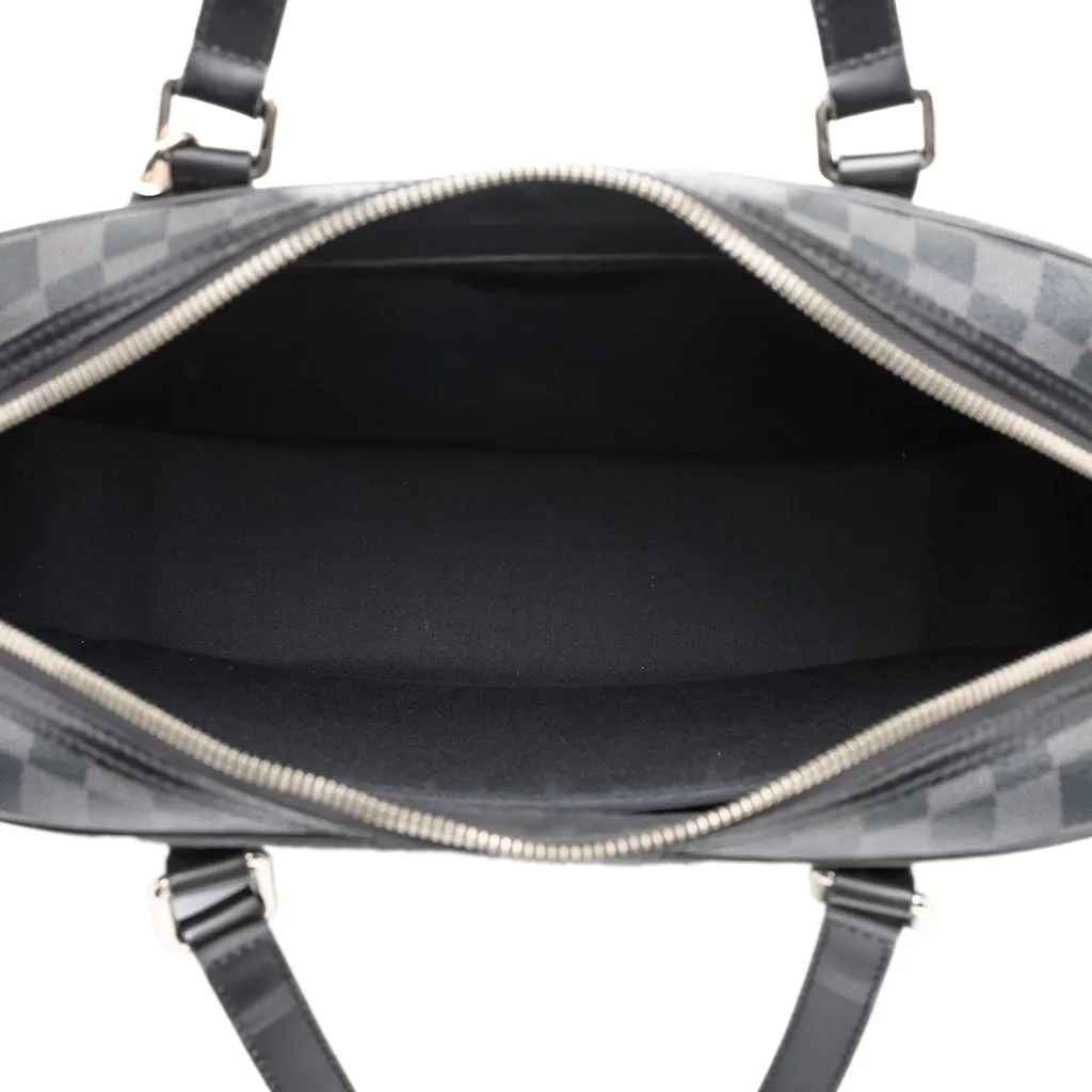 Louis Vuitton Damier Graphite Jorn Black Canvas Good - Model View