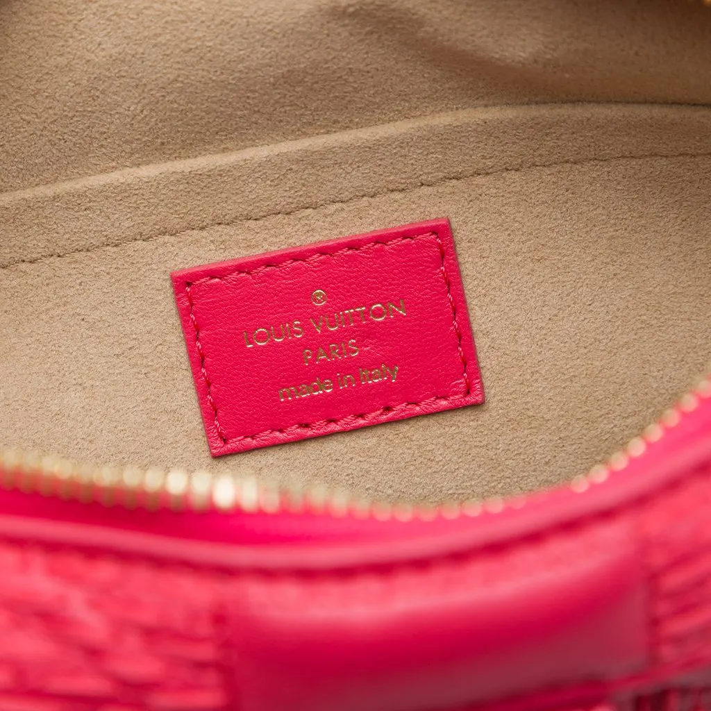 Louis Vuitton Damier Quilt Lambskin Troca PM Pink Leather Very good - Box View