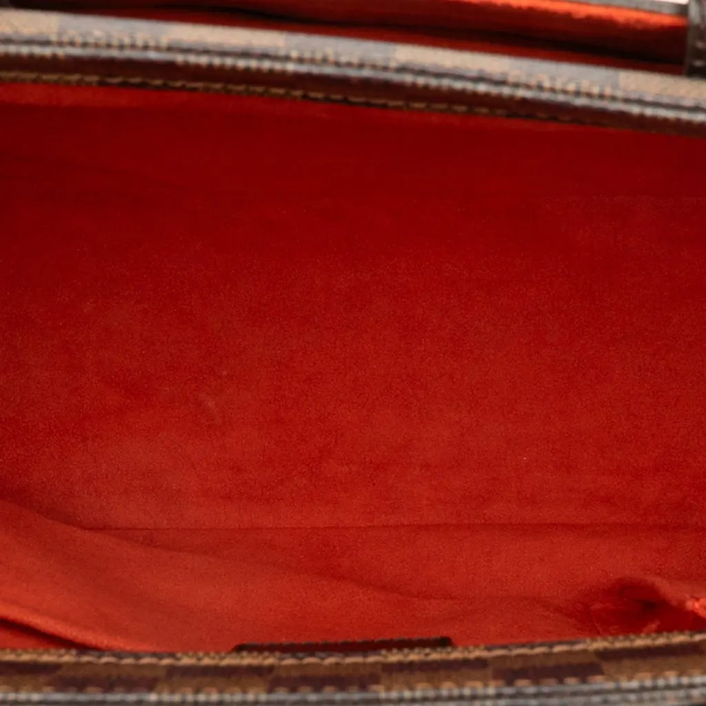 Louis Vuitton Damier Ebene Parioli PM Brown Canvas Good - Model View