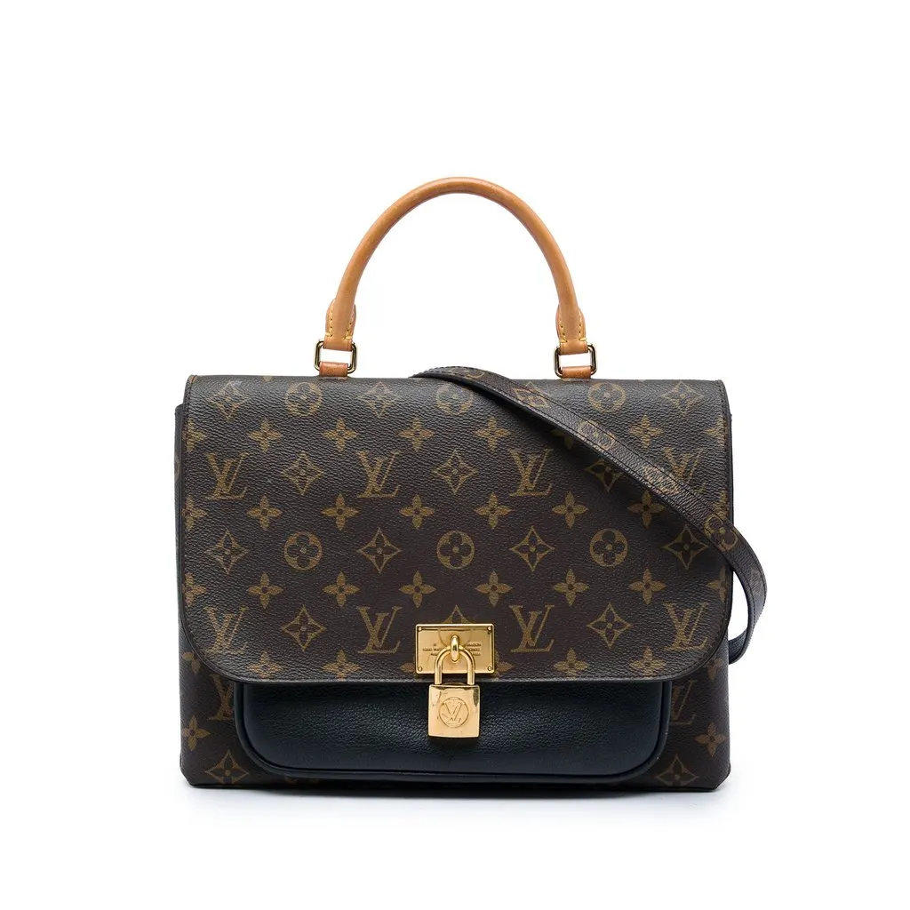 Louis Vuitton Monogram Marignan Brown Canvas Very good - Front View