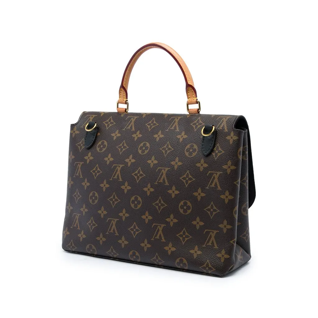 Louis Vuitton Monogram Marignan Brown Canvas Very good - Back View
