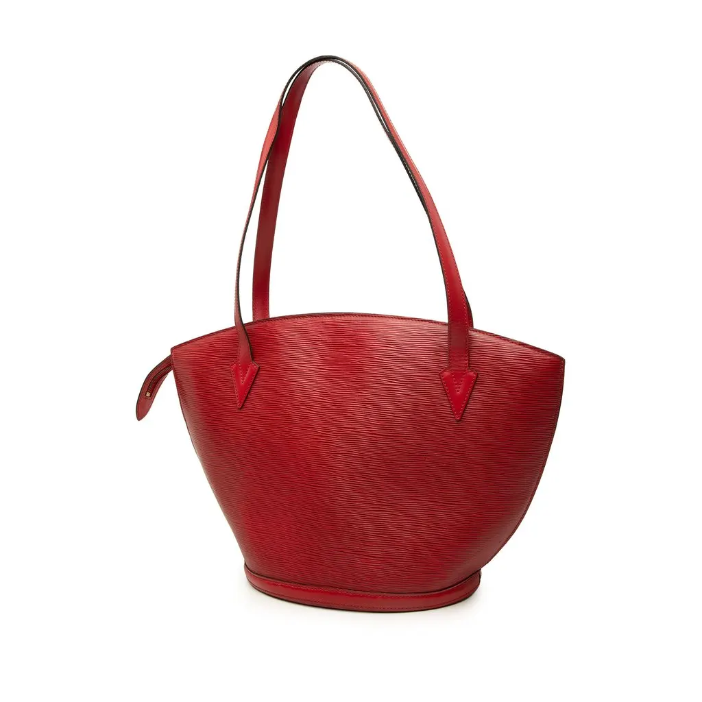 Louis Vuitton Epi Saint Jacques GM Long Strap Red Leather Very good - Back View