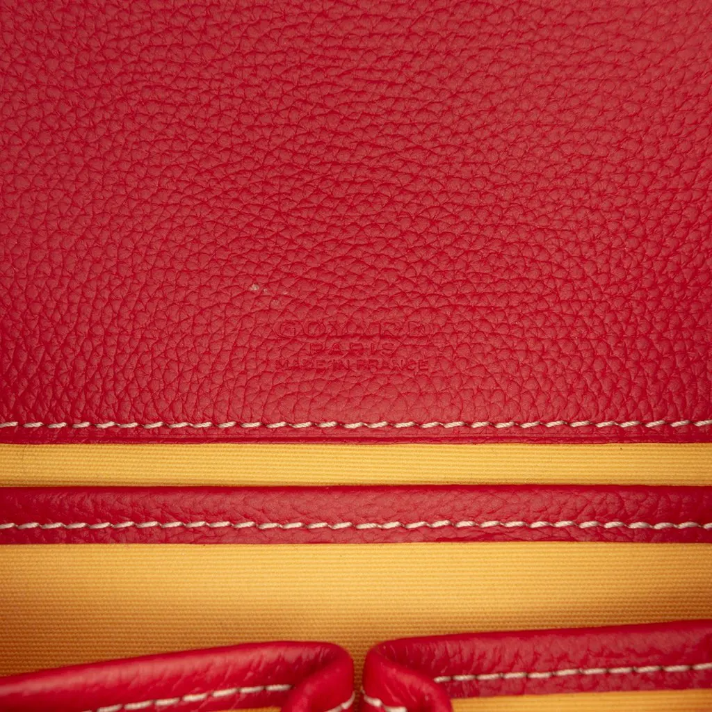 Goyard Goyardine Coeur Goyard Belvedere II PM Red Very good - Box View