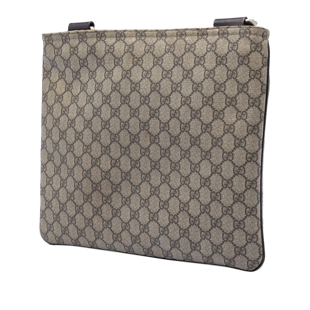 Gucci GG Supreme Crossbody Beige Very good - Back View