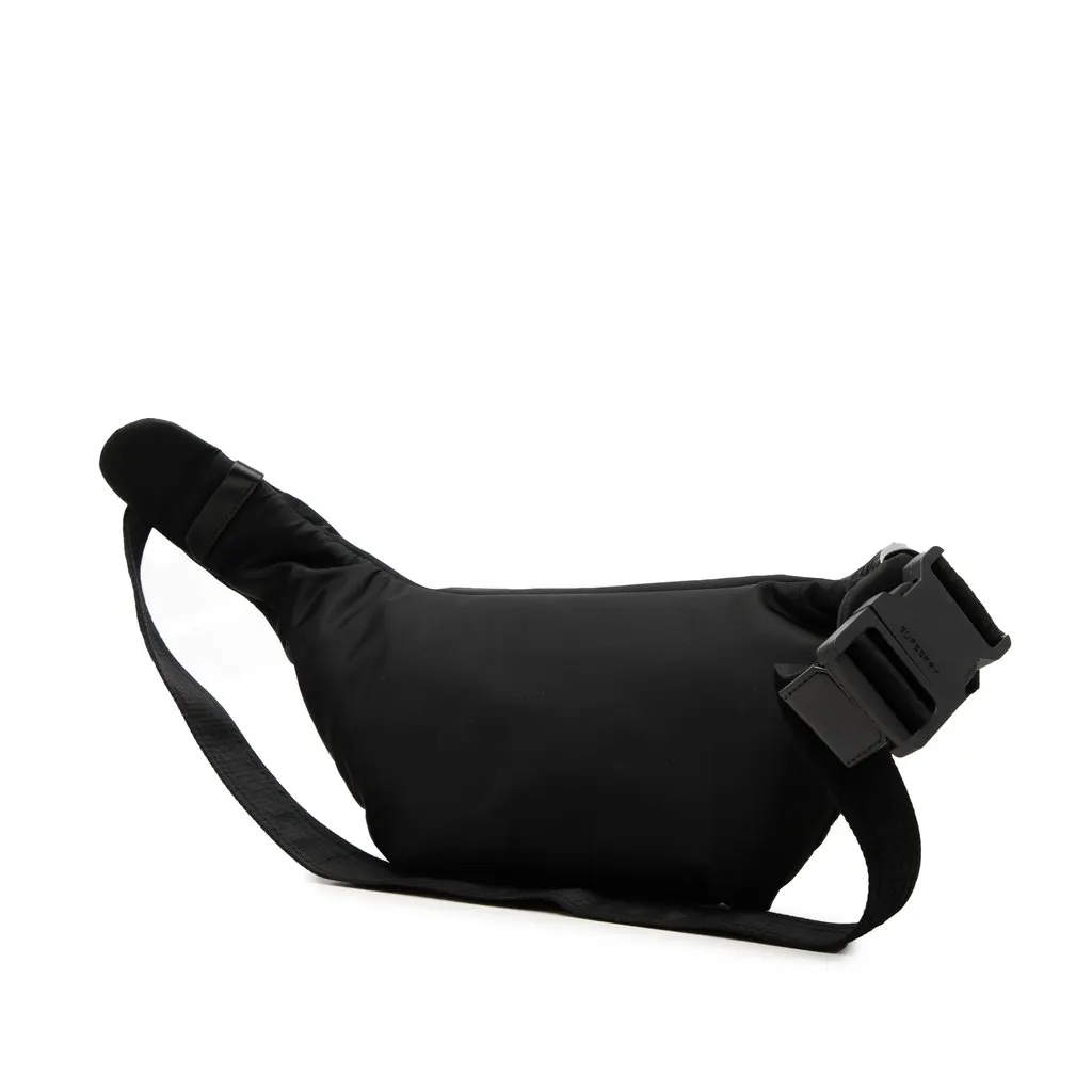 Burberry Nylon Curve Belt Bag Black Very good - Back View
