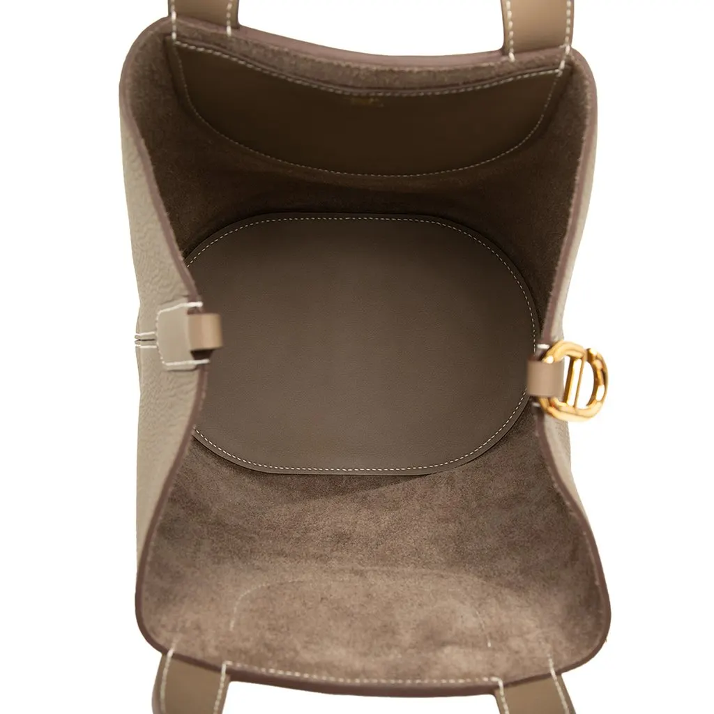 Hermès Clemence and Swift In the Loop 23 Brown Leather Very good - Model View