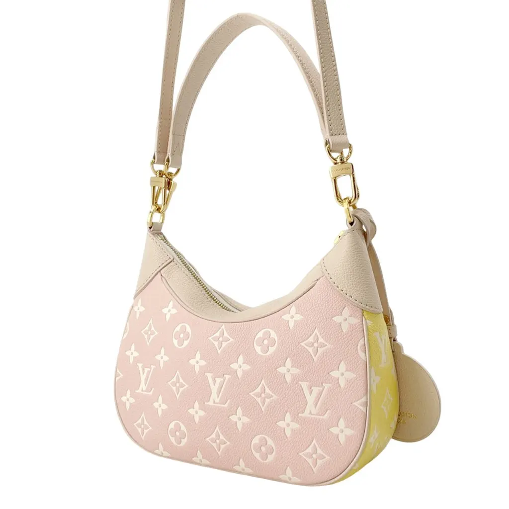 Louis Vuitton Tricolor Monogram Empreinte Bagatelle Beige Leather Very good - Back View