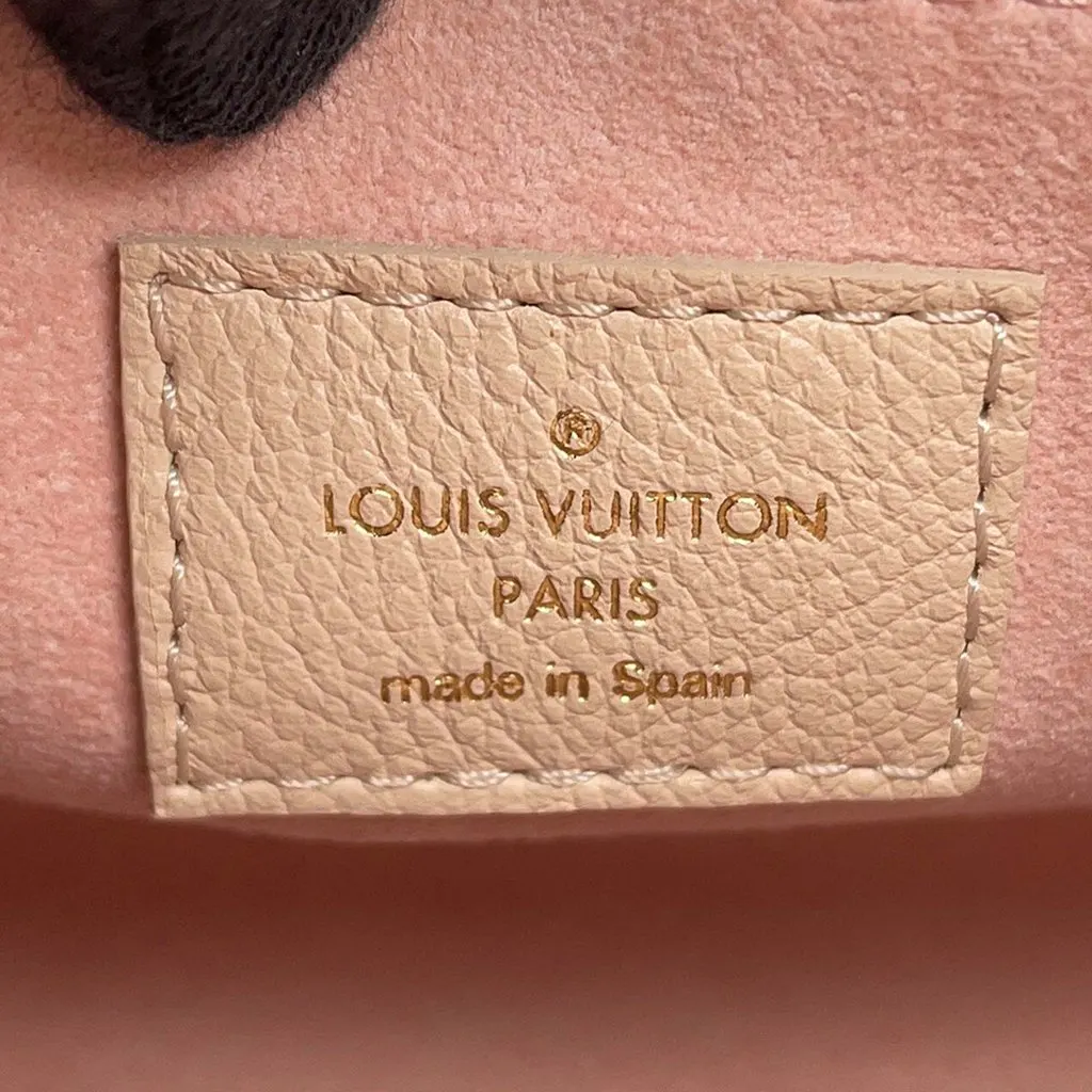 Louis Vuitton Tricolor Monogram Empreinte Bagatelle Beige Leather Very good - Box View