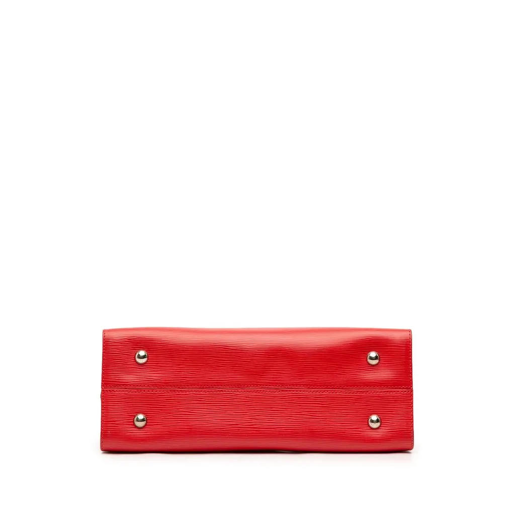 Louis Vuitton Epi Tuileries Red Leather Very good - Inside View