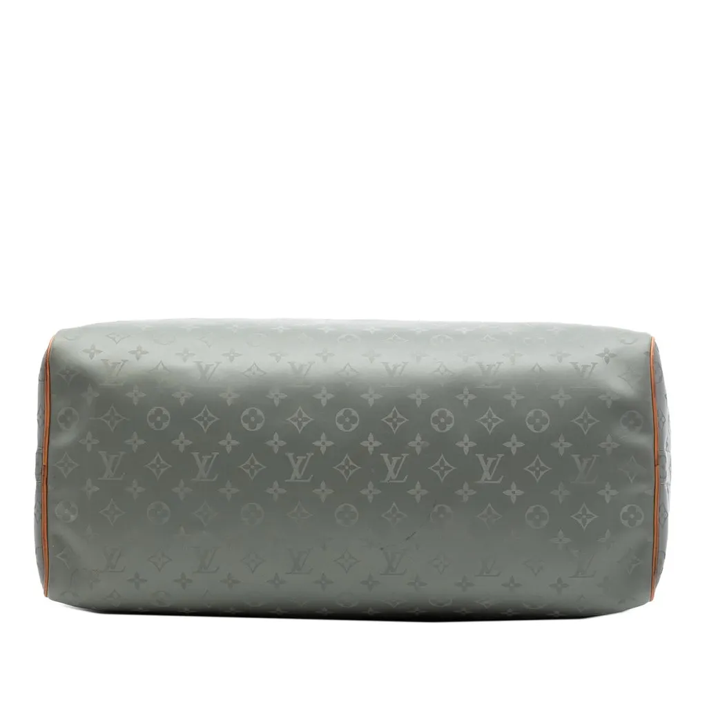 Louis Vuitton Monogram Titanium Keepall Bandouliere 50 Grey Very good - Inside View