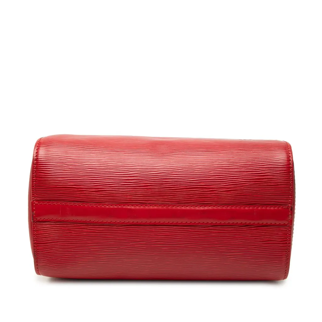 Louis Vuitton Epi Speedy 25 Red Leather Very good - Inside View