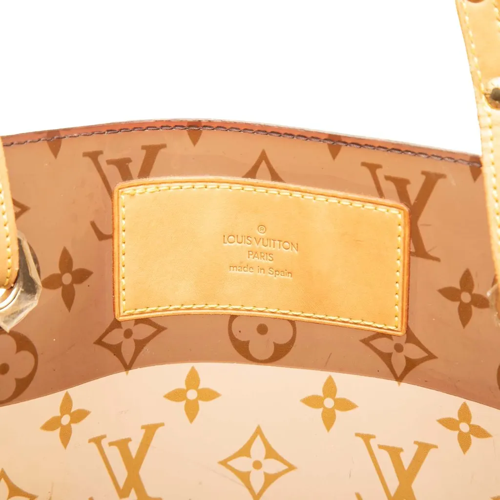 Louis Vuitton Monogram Vinyl Cabas Sac Cruise Brown Plastic Good - Box View
