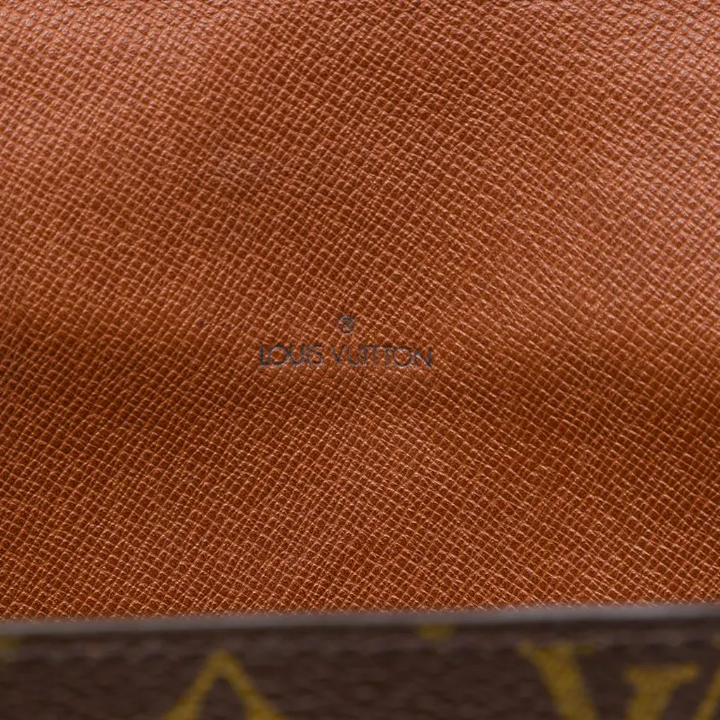 Louis Vuitton Monogram Porte Documents Senateur Brown Canvas Very good - Box View