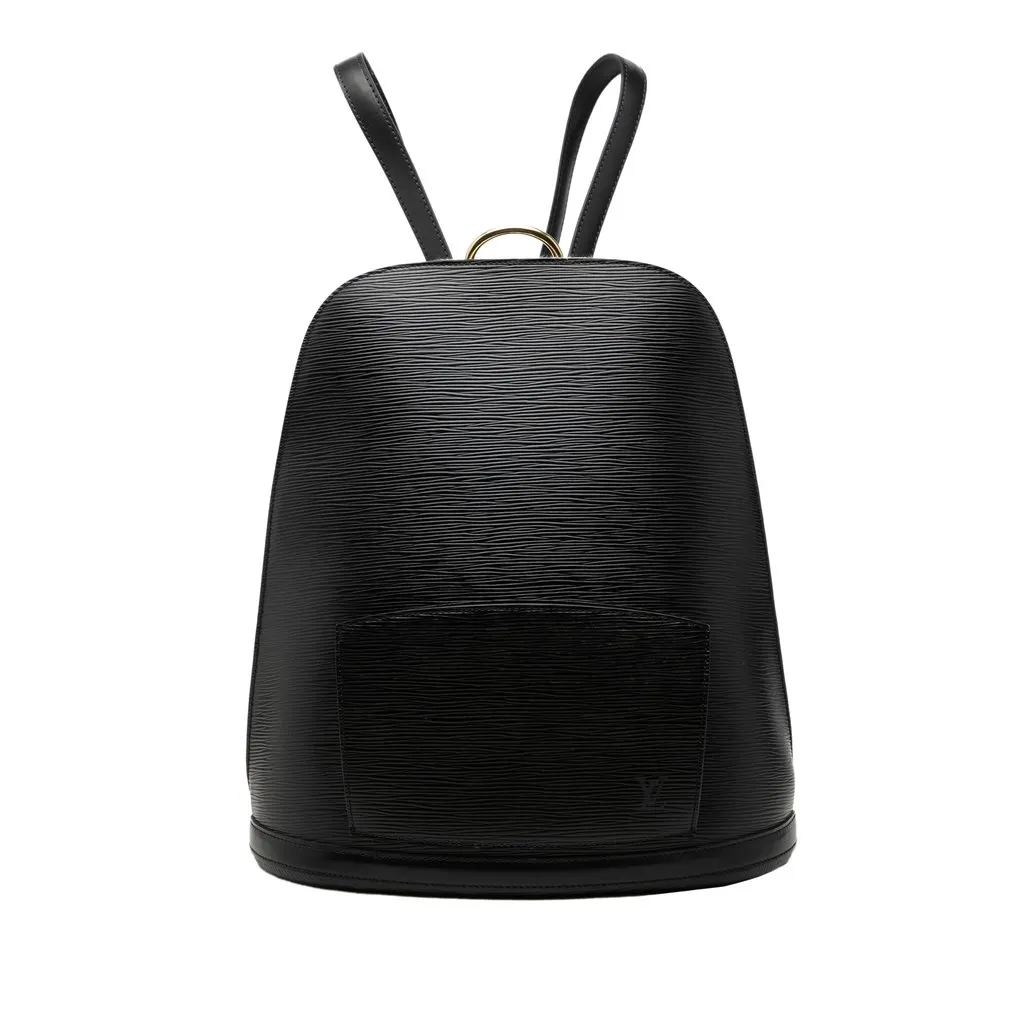 Louis Vuitton Epi Gobelins Black Leather Very good - Front View