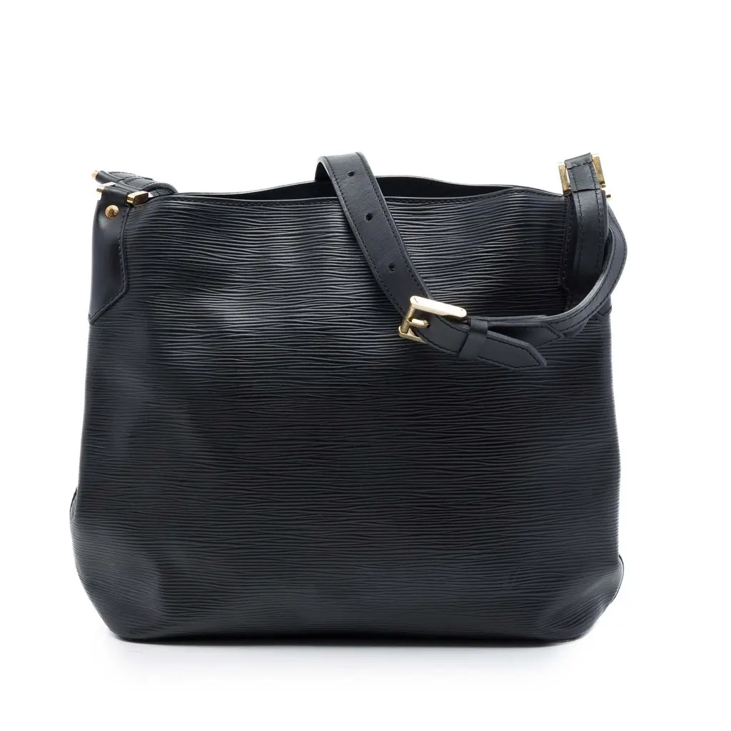 Louis Vuitton Epi Mandara MM Black Leather Very good - Front View