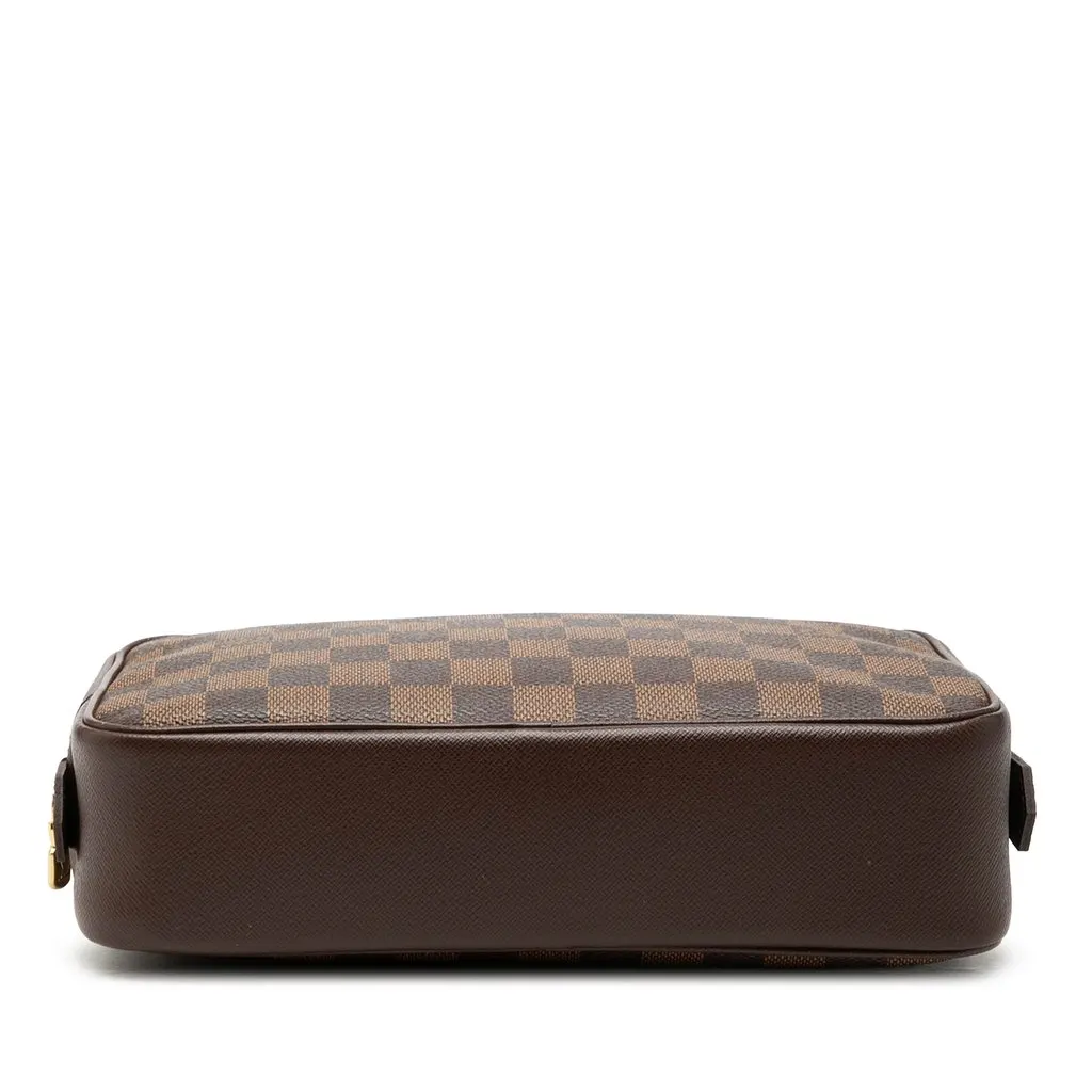 Louis Vuitton Damier Ebene Trousse Toilette 25 Brown Very good - Inside View