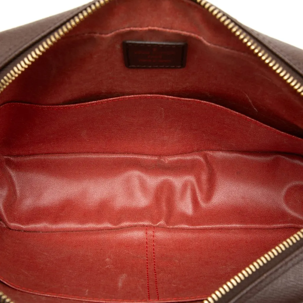 Louis Vuitton Damier Ebene Trousse Toilette 25 Brown Very good - Model View