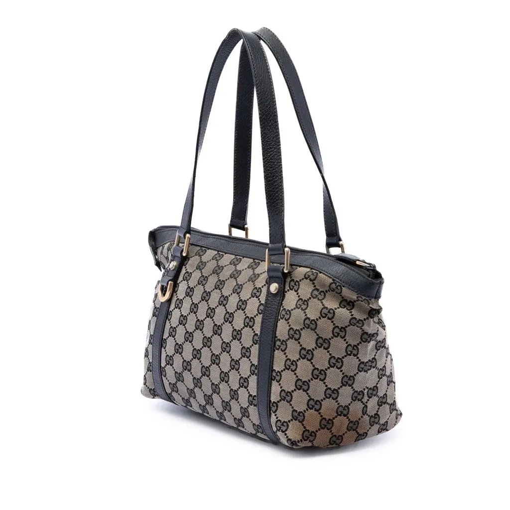 Gucci GG Canvas Abbey D Ring Tote MultiColor Very good - Back View