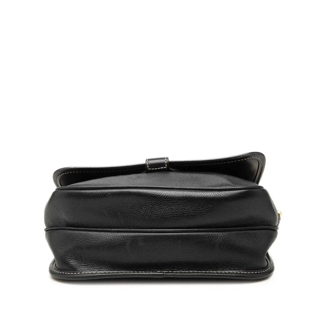 LOEWE Leather Anagram Crossbody Black Leather Very good - Inside View