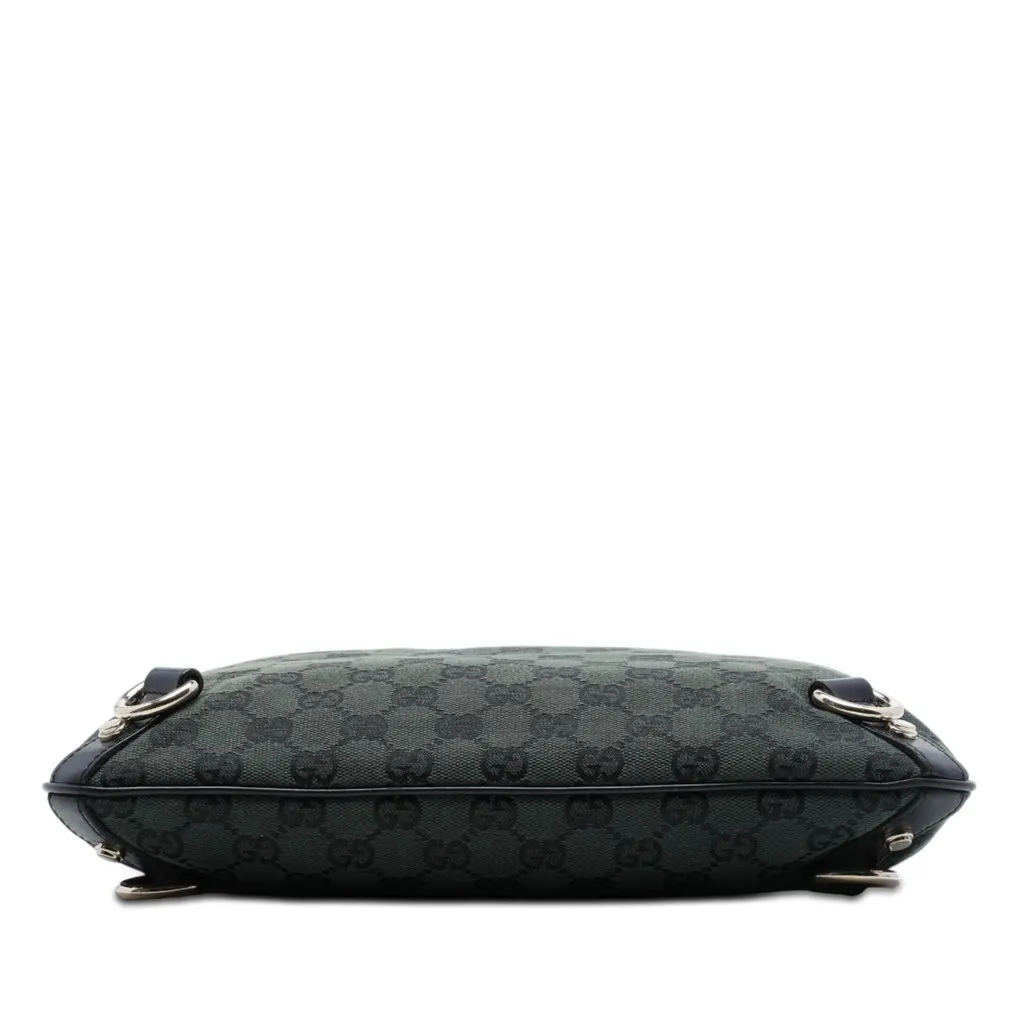 Gucci GG Canvas Abbey D Ring Crossbody Green Very good - Inside View