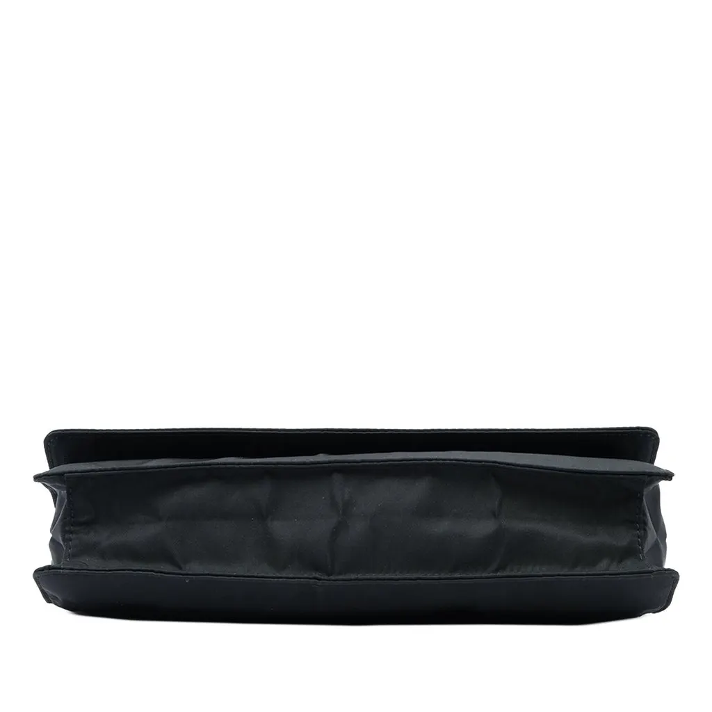 Prada Tessuto Messenger Bag Black Polyamide Very good - Inside View