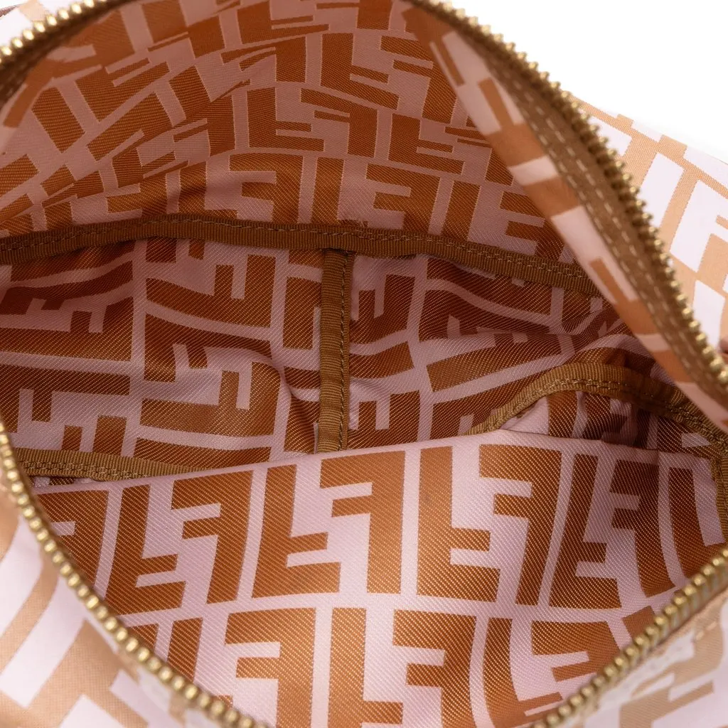 Fendi Zucca Canvas Crossbody Brown Canvas Very good - Model View