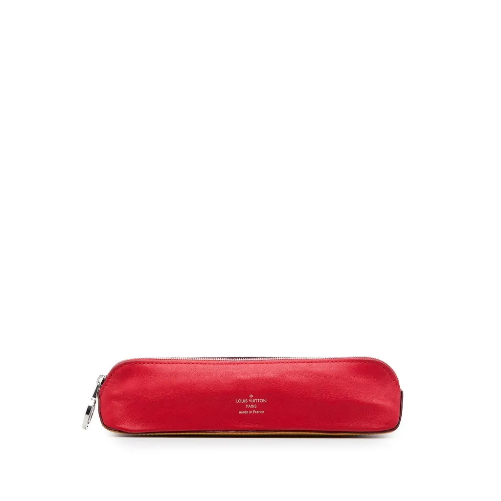 Louis Vuitton Monogram Elizabeth Pencil Case Brown Canvas Very good - Front View