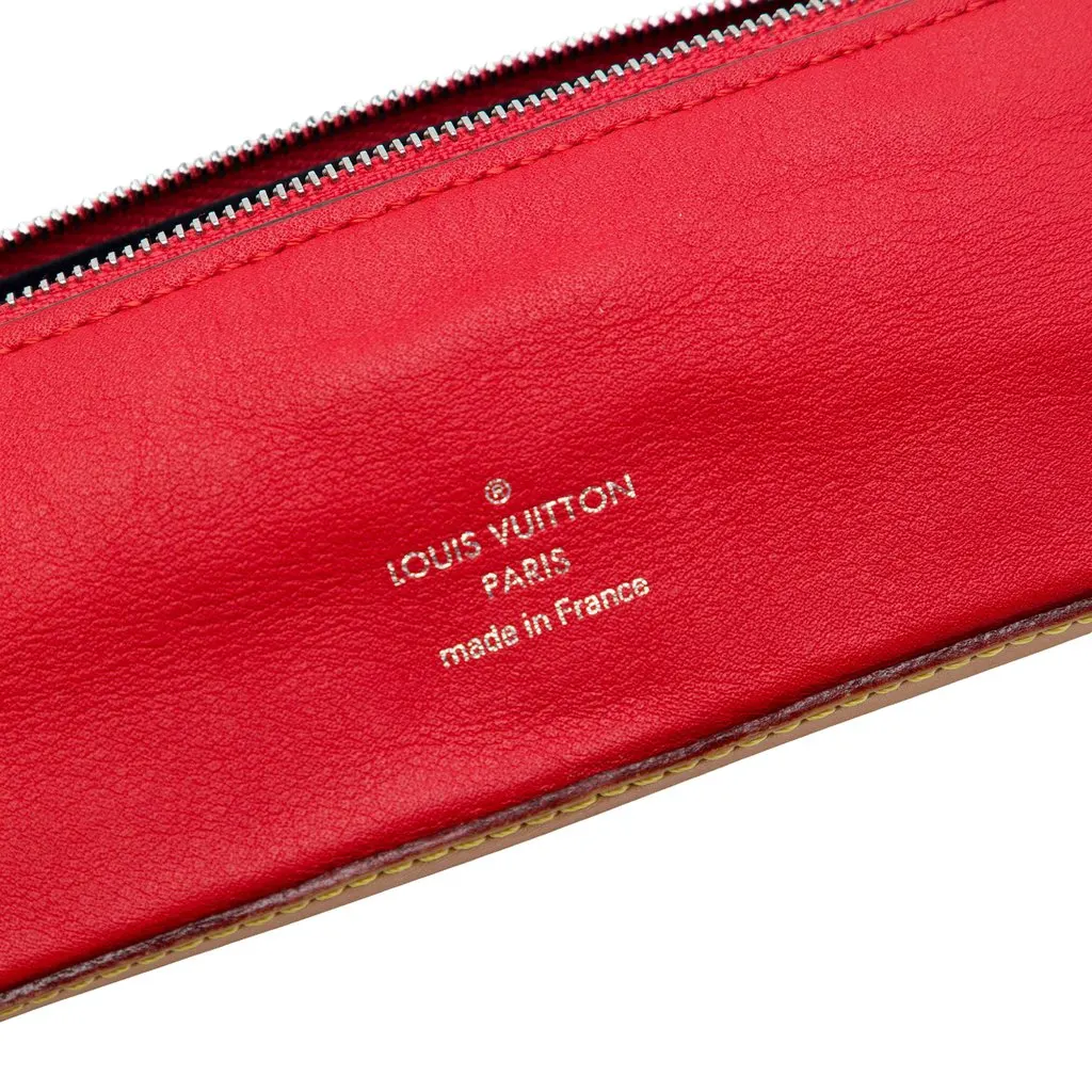 Louis Vuitton Monogram Elizabeth Pencil Case Brown Canvas Very good - Box View