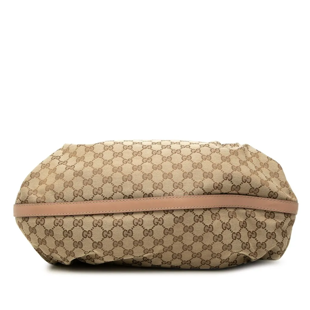 Gucci Large GG Canvas Scarlett Tote Beige Canvas Very good - Inside View