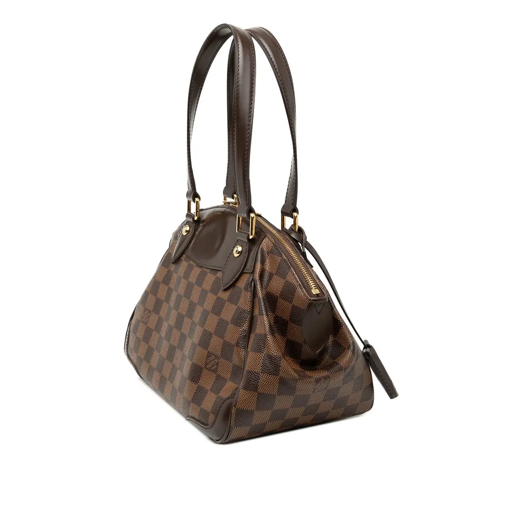 Louis Vuitton Damier Ebene Verona PM Brown Very good - Back View