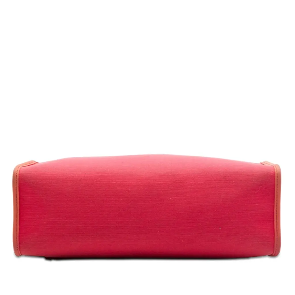 Hermès Toile Herbag Zip 31 Pink Very good - Inside View