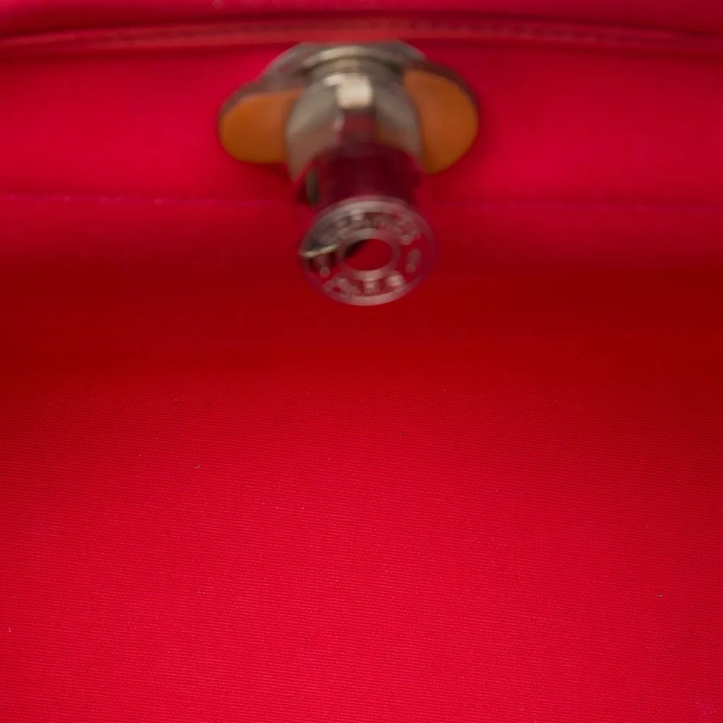 Hermès Toile Herbag Zip 31 Pink Very good - Model View