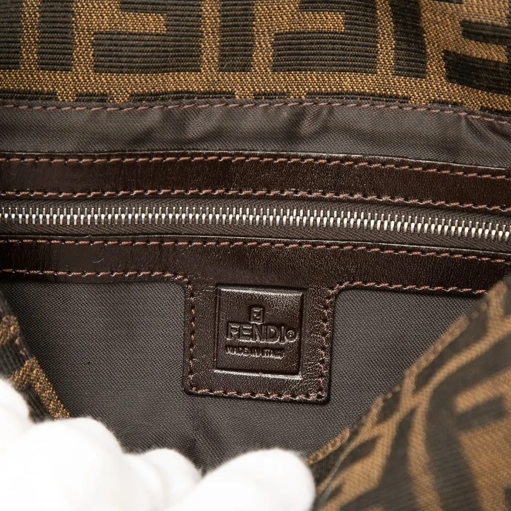 Fendi Zucca Canvas Baguette Brown Canvas Very good - Box View